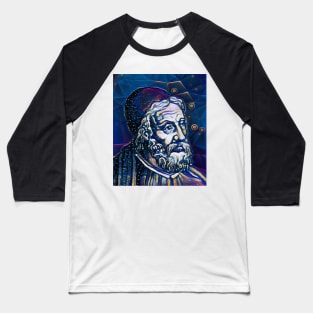 Al Tabari Dark Night Portrait | Al Tabari Artwork 5 Baseball T-Shirt